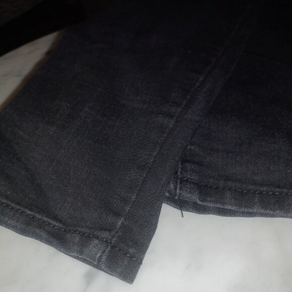 Bethany Mota Women's Hi-Rise Cropped Jeggings SZ 0 Black - Picture 4 of 4